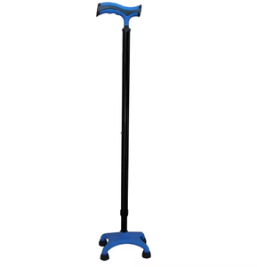 Có thể điều chỉnh đi bộ gậy với 4-pronged cơ sở đứng mía người cao niên người lớn Quad mía với <span class=keywords><strong>torchlight</strong></span> - Product Image 1