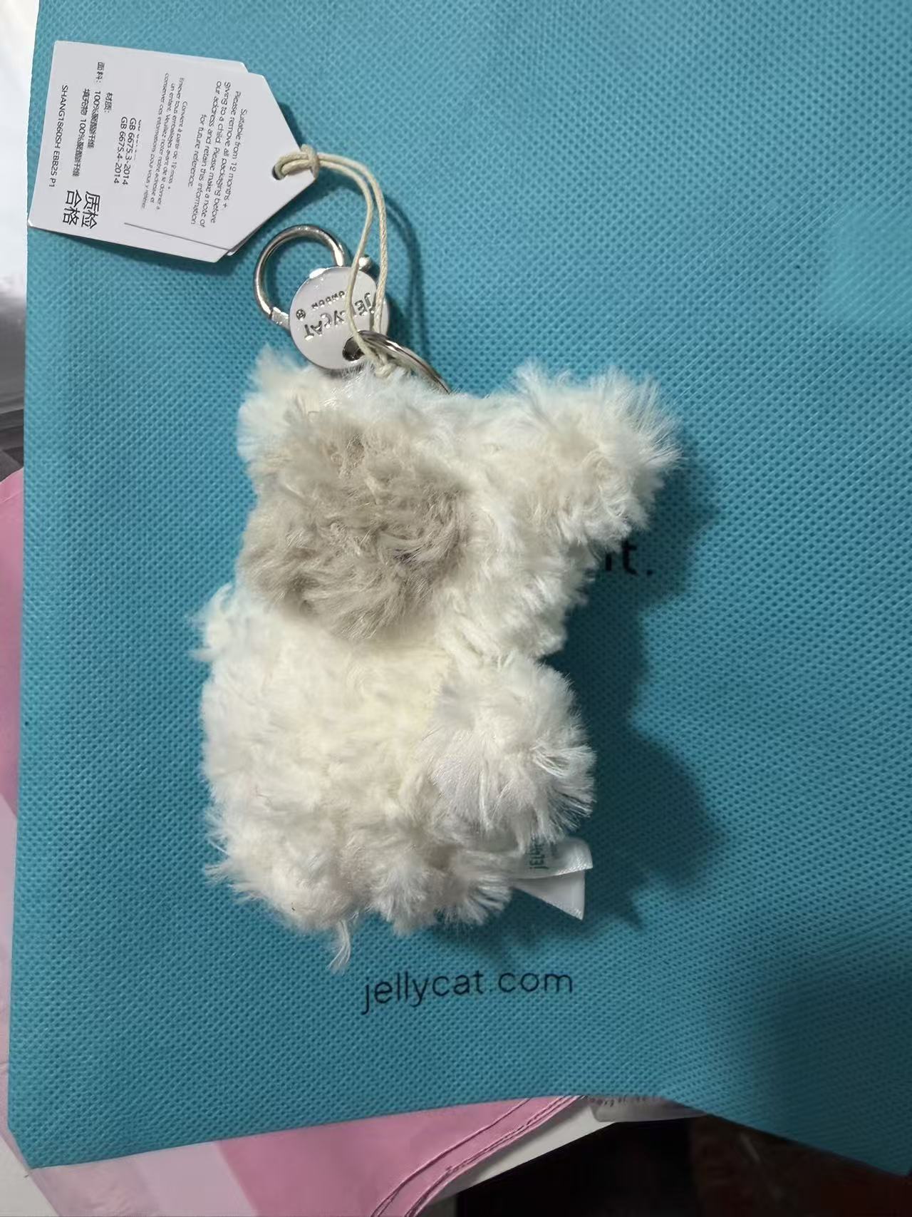 Curly-haired lamb pendant,Free dust bag with every
