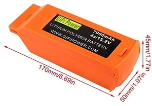 <span class=keywords><strong>Lipo</strong></span> pil YUNEEC H520 pil <span class=keywords><strong>7900mAh</strong></span> 4s 15.2v yüksek kapasiteli yedek Drone pili - Product Image 5