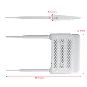 เราเตอร์ไวไฟความเร็วสูงแบบปลดล็อค 2.4GHz พร้อมเสาอากาศ 2 ต้น สามารถขยายสัญญาณไวไฟแบบดูอัลแบนด์ - Product Image 6
