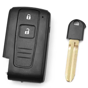 ปลอกหุ้มกุญแจรถยนต์2ปุ่มสำหรับ Toyota Corolla Verso Prius - Product Image 2