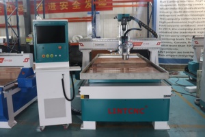 Carpintería 3 ejes 5 ejes CNC grabado lineal automático cambiador de herramientas fabricación de muebles ATC madera CNC enrutador máquina cortadora - Product Image 4