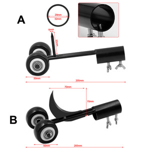 Amazon của bán chạy nhất uốn miễn phí làm cỏ nhân tạo có thể điều chỉnh con lăn làm vườn làm cỏ Thiết bị làm cỏ móc bán buôn - Product Image 5