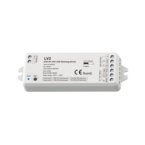 Atenuador LED PWM de 12-48V 480W, entrada CC de voltaje constante Push Dim, 0-10V, 1-10V, controlador de atenuación - Product Image 2