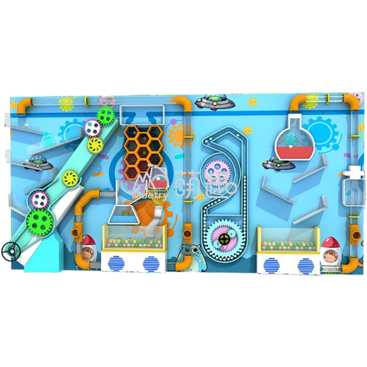 Thème de produits chimiques enfants jeu de mur de tige