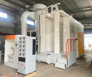 Cyclone Automatic Powder Coating Sprüh kabine Cartridge FIlter Recovery System - Product Image 2
