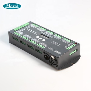 DC12-24V DMX512 декодер 36 каналов светодиодный диммер контроллер 36CH DMX декодер для RGBW СИД полосные осветители