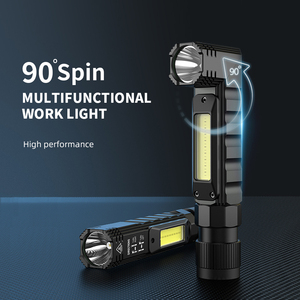 Fabbrica COB side light ricaricabile G19 torcia rotante torcia ad aspirazione magnetica uso multifunzione - Product Image 5