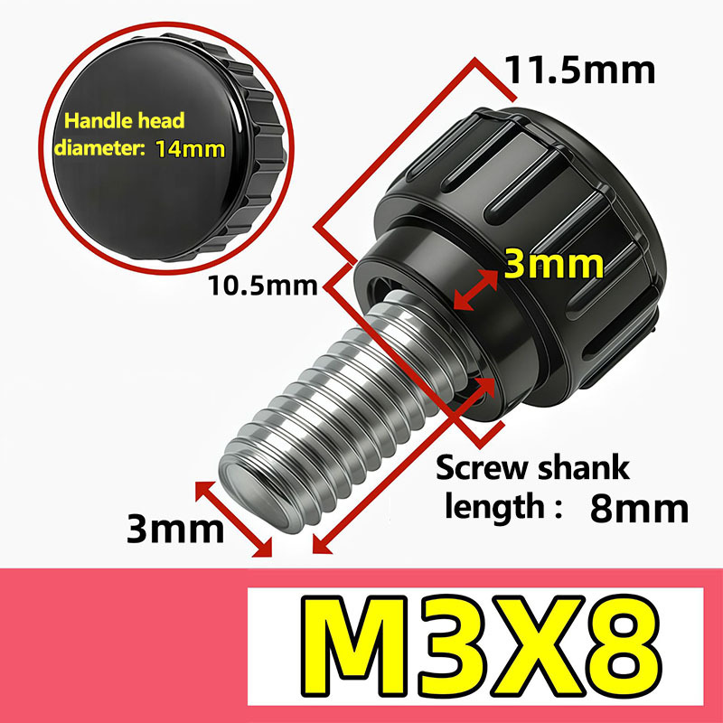 M3x8