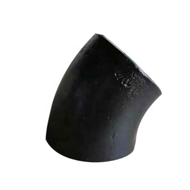 carbon steel pipe elbow 45 degree dimensions dn50 butt weld