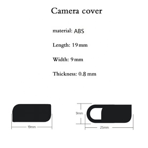 T10 Miếng Bọc <span class=keywords><strong>Webcam</strong></span> Máy Tính Xách Tay Riêng Tư Bằng Nhựa ABS Nhỏ Bên Ngoài Tùy Chỉnh - Product Image 2