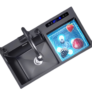 智能果蔬超声波水槽双孔水催化剂残留物质分解 - Product Image 1