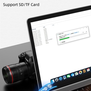 USB 3.0 sd卡适配器高速存储卡读卡器，2合1 TF sd卡读卡器 - Product Image 4