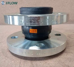 Фланцевый эластичный резиновый расширительный шарнир с одной сферой - Product Image 5