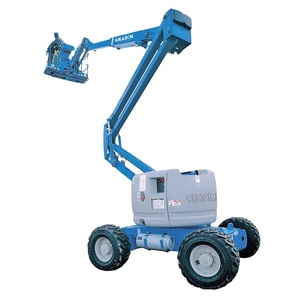 <strong>Rotating</strong> Basket Type Electric Aerial Work Lifting <strong>Platform</strong> Adjustable Crank Lift