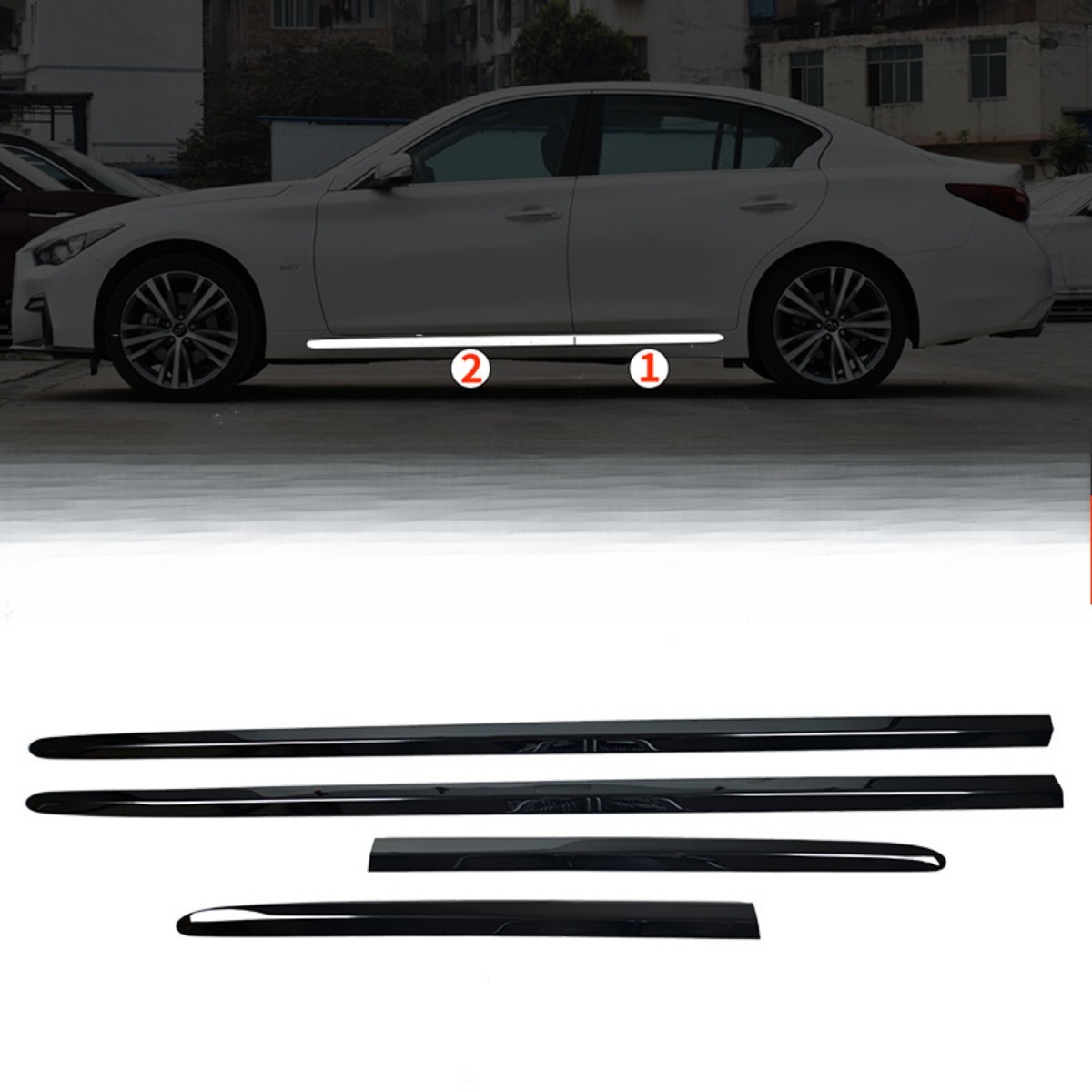 Puerta Decorativa Q50 2014-2023