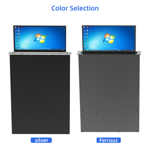 Elevador de monitor LCD inteligente individual de 21,5 pulgadas para sistema de audioconferencia compatible con monitores LCD de 15,6/17,3/18,5/21,5 "en salas de reuniones - Product Image 4
