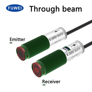 FUWEI für M18 Optischer Sensor Kleiner Punkt Infrarot Sichtbarer foto elektrischer Schalter mit Laser-Durchlicht erkennung - Product Image 4