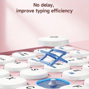 Ultra-thin Wireless <strong>Keyboard</strong>, Suitable for iPad Tablets, Laptops, Suitable for Air, HUAWEI, Lenovo, Etc., Wireless <strong>Keyboard</strong>, R