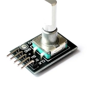 Arduino用スレッドなしの1PCS新しい360度ロータリーエンコーダーモジュールKY-040 - Product Image 1