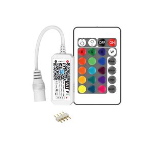 4 Pin умный Wi-Fi и RF беспроводной пульт дистанционного управления RGB светодиодный контроллер, WiFi блок управления для RGB Светодиодные полосы света - Product Image 1