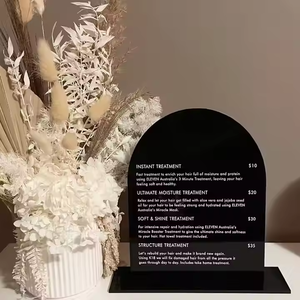 Mã QR Acrylic Logo khối đứng dấu hiệu phương tiện truyền thông xã hội kinh doanh đăng nhập mẫu gương truyền thông xã hội hiển thị mã QR - Product Image 3