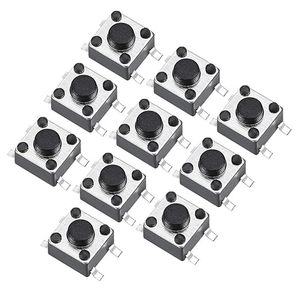 4,5x4,5x3,8mm Momentary Panel PCB Oberflächen montierte Geräte SMT-Montage 4-poliger Druckknopf SPST Tactile Tact Switch - Product Image 6