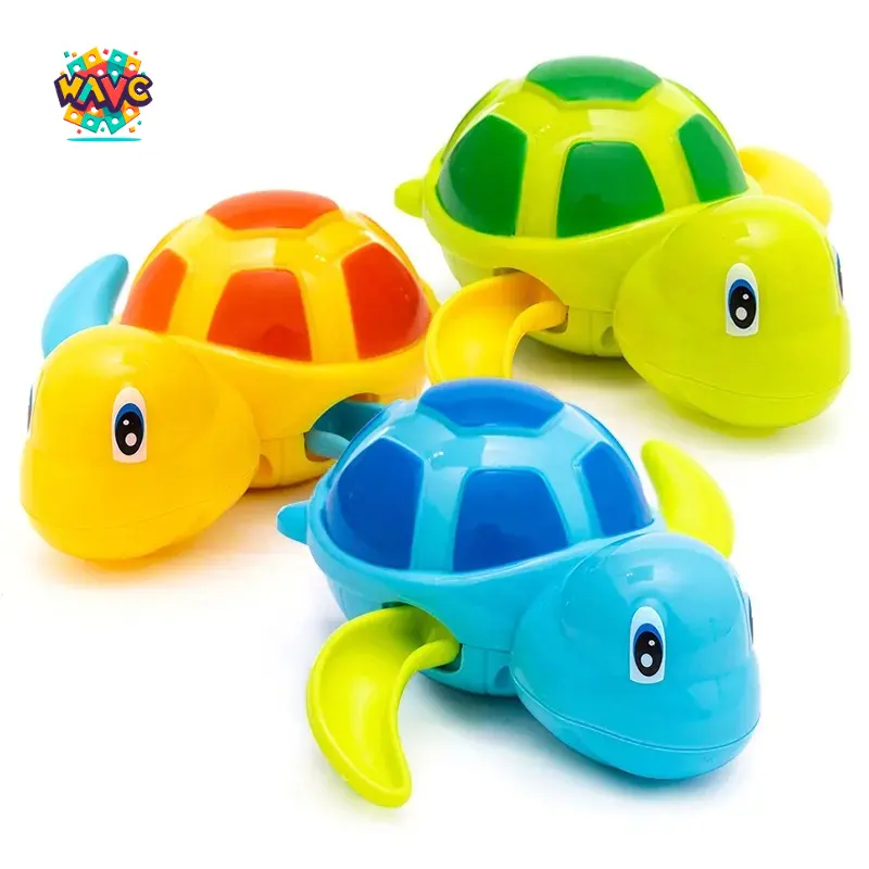 Juguetes populares para el baño de tortugas, juguete de baño para bucear, natación, tortuga flotante, natación y gateo, juguete de baño para bebés para niños