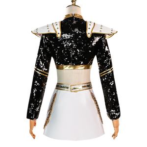 زي زي زي زي زي موحد للمدرسة الثانوية أسود رومي ميرا زوي للحفلات التنكرية - Product Image 3