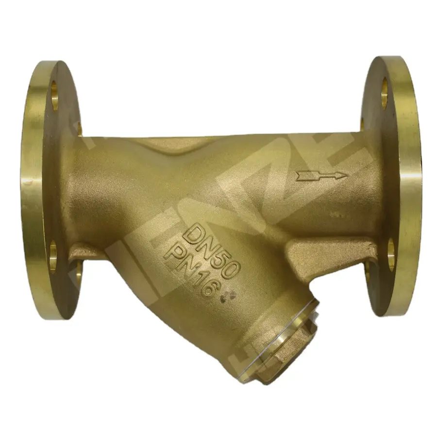 Copper Brass Flanged Y Strainer RF or FF CL/PN/WOG