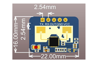 Hi-Link 24GHz HLK-LD2410CヒューマンプレゼンスセンサーHLK-LD2410 24G mmWaveヒューマンモーションセンサーモジュール (PIRに代わるもの) - Product Image 3