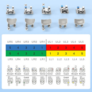 Giá Rẻ Giá <span class=keywords><strong>azdent</strong></span> nha khoa chỉnh nha Chân đế mini Roth/MBT 022 chia răng niềng răng - Product Image 6