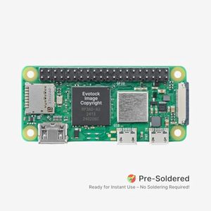 AIsmartlink 2WH Zero case LCD 2040 pantalla Header Quad-Core 1GHz CPU 512MB RAM 40 GPIO CSI Cámara Raspberry PI zero 2 W tablero
