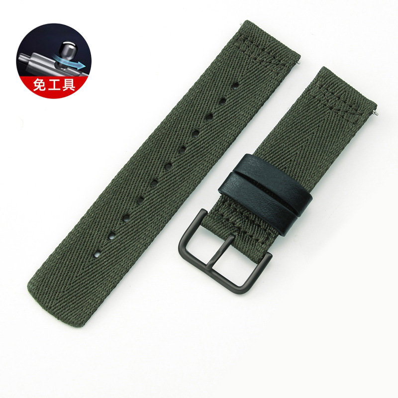 Boucle vert-noir -K7