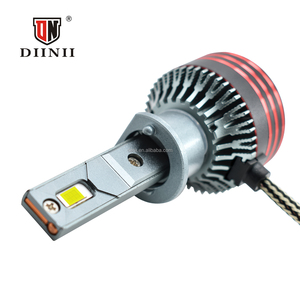 M8pro H1 công suất cao Mini <span class=keywords><strong>Led</strong></span> Đèn Pha Bóng đèn 12V 130W 13000lm thiết kế mới cắm chơi tự động hệ thống chiếu sáng 6500K nhôm - Product Image 3