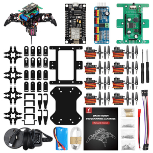 Tscin buny WiFi Control Quadruped Spider Vierbeiniges Roboter-Kit Tanz roboter für Arduino Programmable