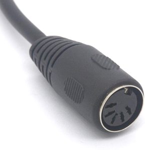 PS/2 a Cable de teclado adaptador-Adaptador de 6 pines Mini Din macho a 5 pines MIDI mujer teclado adaptador - Product Image 1