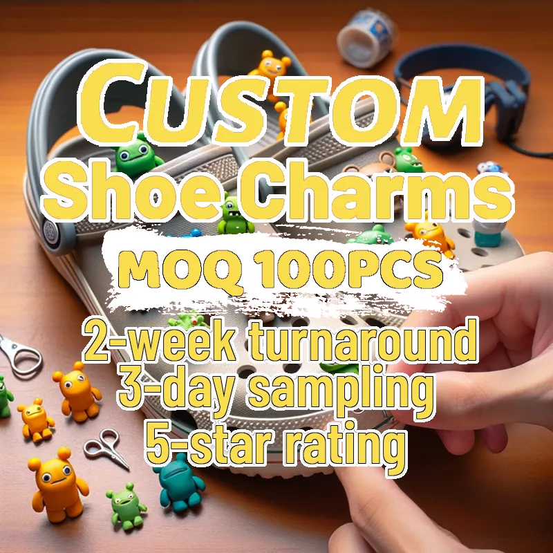 Encanto de zapato personalizado diseñadores de encantos de zapato personalizado PVC LOGO dibujos animados Anime Paquete de dijes de zapato personalizado para zuecos