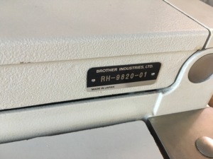 Japan Used <strong>Industrial</strong> Machinery Brother <strong>Rh</strong> 9820 Eyelet Buttonhole Sewing Machine Second Hand Apparel &amp; Textile Machinery - Product Image 5