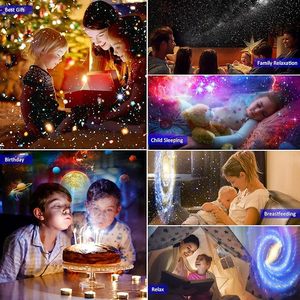 Galaxy Projector HD Image Star Galaxy Light with 13 Film Discs Planetarium Projector for Kids、360回転1/2hタイマー - Product Image 6