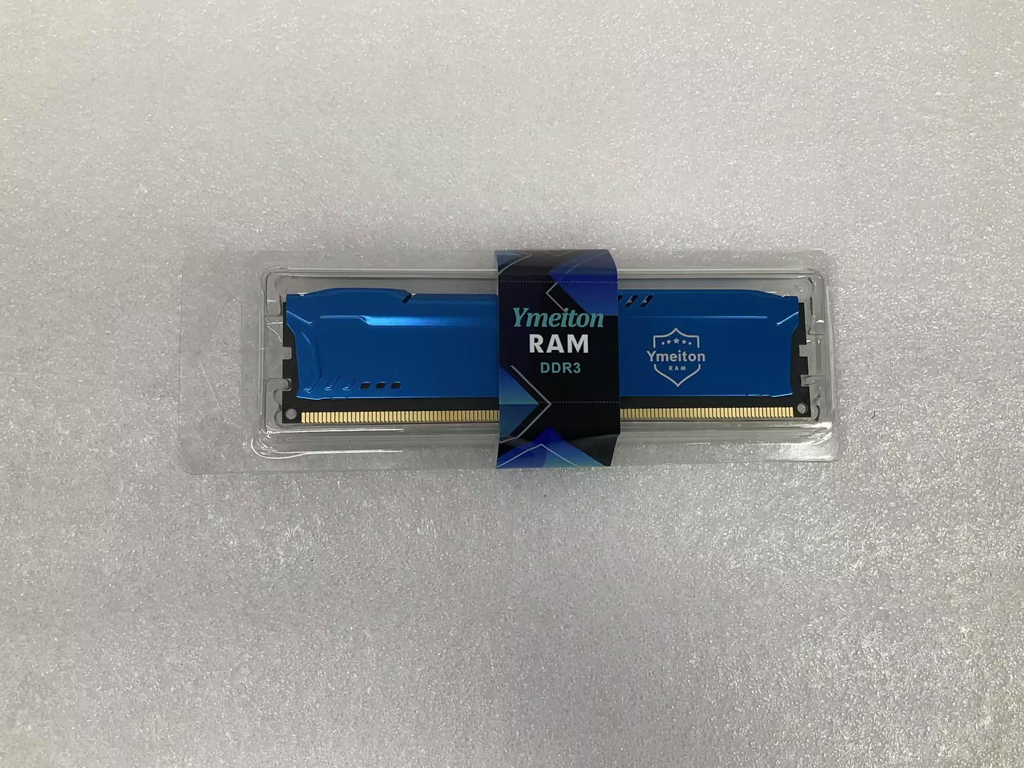 DDR3L 8G พร้อมฝาครอบครีบระบายความร้อน สีฟ้า