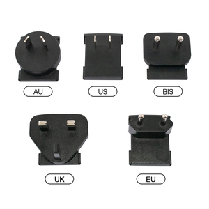 Adaptador de enchufe intercambiable directo de fábrica 5V 3A 15W Salida 9V 2A 18W Montado en la pared 12V 1.5A Adaptador de corriente de enchufe múltiple desmontable - Product Image 3