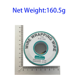 OKYN221025-6 1 rulo 250M renkli 30 AWG sarma tel tamam hattı kalay kaplama tek çekirdekli PCB lehim kablosu Jumper tel - Product Image 6