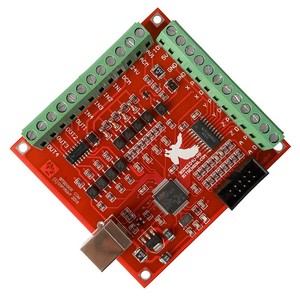 Placa de ruptura CNC USB MACH3 100Khz Controlador de interfaz de 4 ejes Placa de controlador de movimiento - Product Image 1