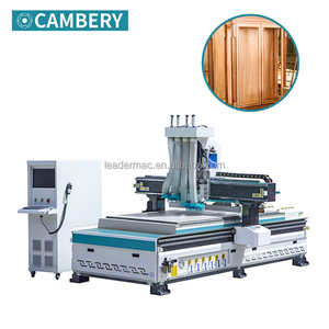 Máquina enrutadora CNC de anidación de madera ATC, multihusillos, herramienta automática de carpintería, cambio de husillo, Servo, talladora CNC - Product Image 2
