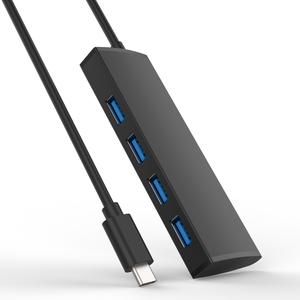 Nuovo modello di fabbrica Hub 3.0 USB In lega di alluminio a 4 porte Hub di trasferimento dati In Stock per uso Ethernet - Product Image 6