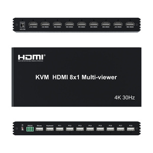 8x1 <strong>HDMI</strong> Multi-viewer 8 <strong>input</strong> 1 <strong>output</strong> with kvm - Product Image 4