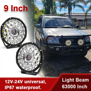Universal 9 Inch 240W <strong>12</strong> <strong>Volt</strong> 22000LM Round <strong>LED</strong> Laser Driving Light for Truck Car 4x4 Pod Light DRL Spotlight Fog Light Custom - Product Image 2