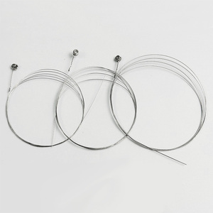 Venta al por mayor baratos accesorios para instrumentos de cuerda de acero 1/2/3 cuerdas de guitarra eléctrica para principiantes - Product Image 1