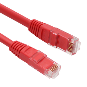 VCOM UTP CCA Cat 6 yama kablosu düğmesi ile 1.8m 3m 5m 10m ağ LAN RJ45 kablosu bilgisayar Internet için - Product Image 4